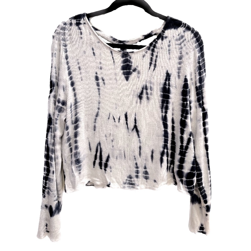 Aeropostale Tie Dye Sweater-Knit Long Sleeve - M
